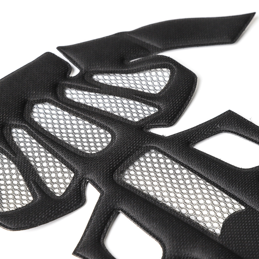Replacement helmet comfort pad attachment surface