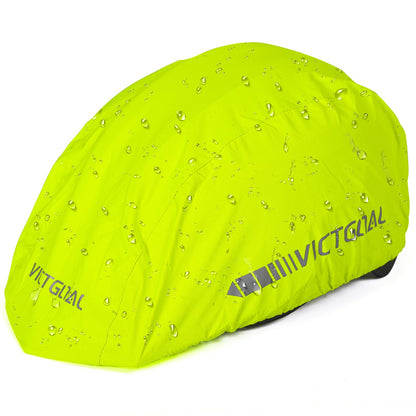 Bicycle Helmet Rain Cover w/ Reflectors and Elastic Drawstring VICTGOAL adultshelmets helmetreplacement helmets