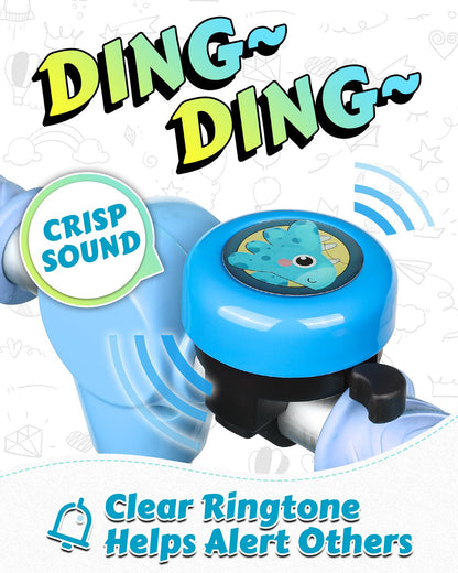 Cartoon Bicycle Bell Aluminum Bike Bell accessories VICTGOAL accessories kidshelmets tools