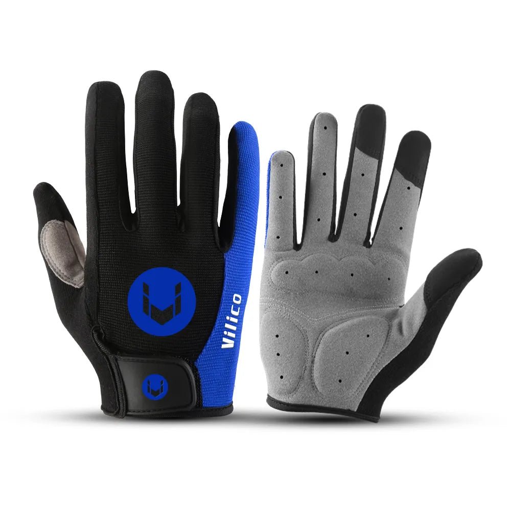 Cycling Anti-slip Full Finger Sports Gloves Gloves VICTGOAL accessories apparel gloves