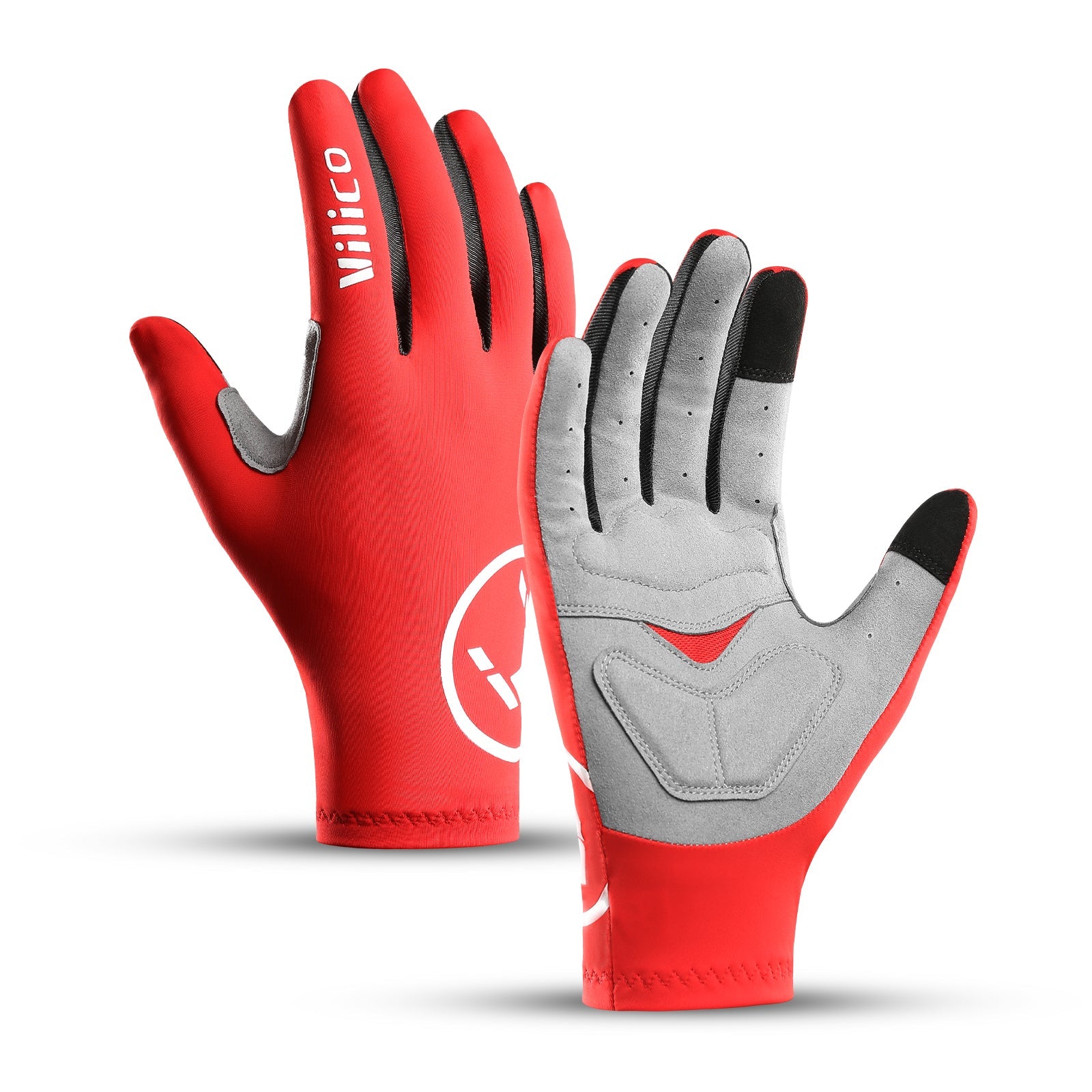 VICTGOAL full-finger anti-shock cycling gloves for men and women