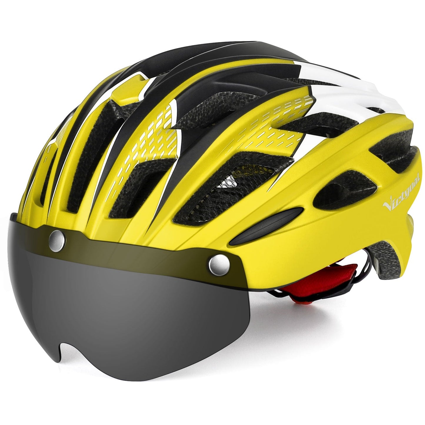 Goggles Bike Helmet LED Red Rear Light Urban E-Biking Adults Helmets VICTGOAL adultshelmets helmets