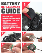 Adult cycling helmet adjustable retention dial view