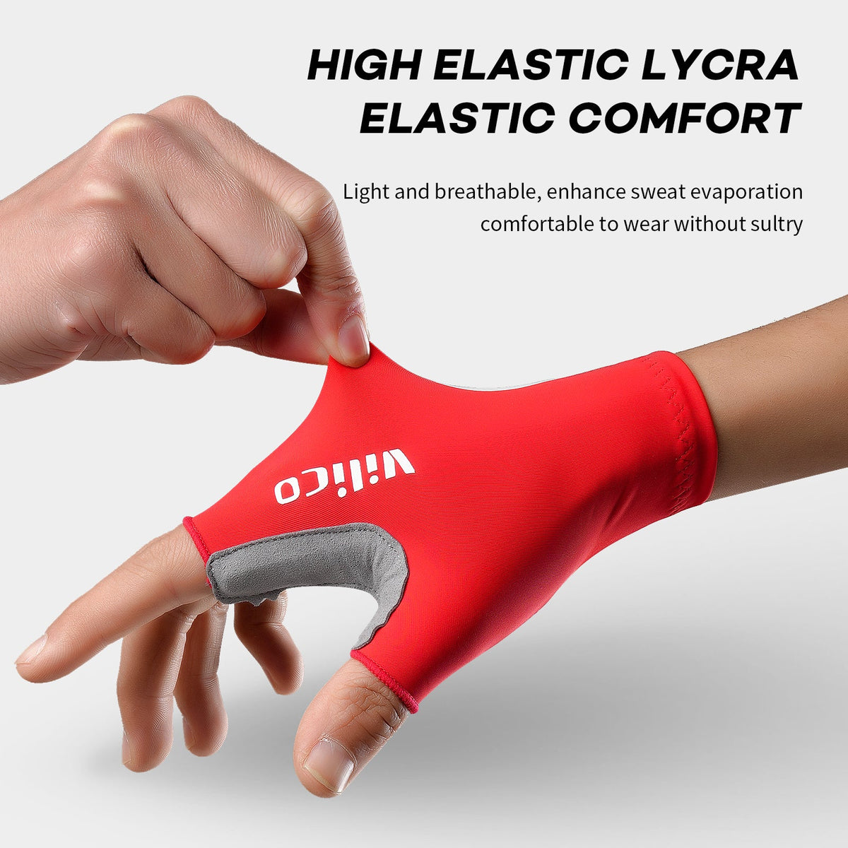 Breathable anti-shock bike gloves for MTB and commuter rides