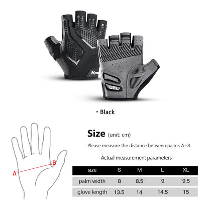 Half Finger Gel Shockproof Bicycle Gloves Gloves VICTGOAL gloves pick