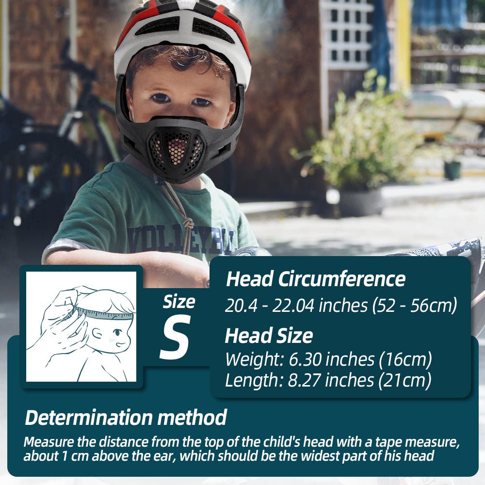 VICTGOAL kids full-face bicycle helmet