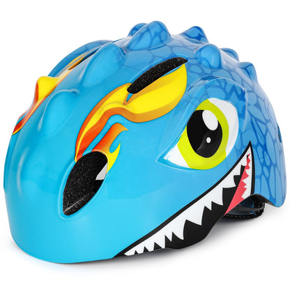 Kids Dinosaur Bike Helmet Dino Children 3-8+ Cycling Toddler Scooter Helmet Bicycle Helmets VICTGOAL helmets kidshelmets