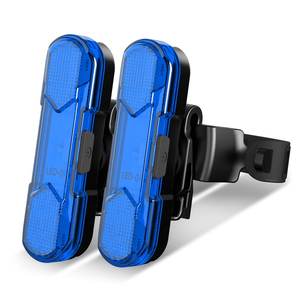 Compact LED light positioned vertically on a compatible mount