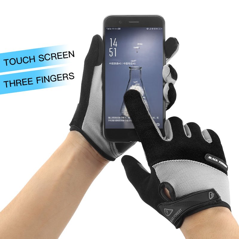 Anti-slip full-finger gloves for cycling, hiking and outdoor work