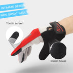 Warm protective gloves for cold-weather rides and trail use