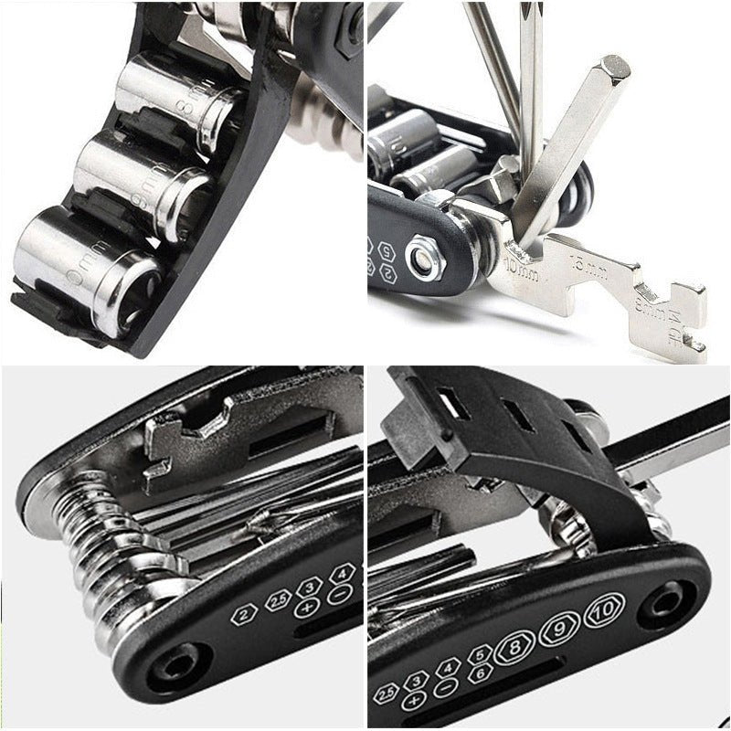 Multi 15-in-1 Bike Bicycle Repair Bike Tools Kit Tools VICTGOAL accessories tools