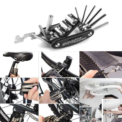 Multi 15-in-1 Bike Bicycle Repair Bike Tools Kit Tools VICTGOAL accessories tools