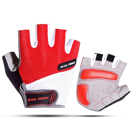 Cycling and gym gloves finger opening profile