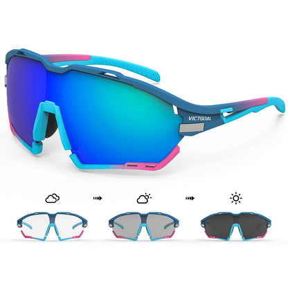 Polarized & Photochromic Cycling Glasses Men Women Running Outdoors Sports Sunglasses Goggles VICTGOAL adultshelmets eyewears helmets