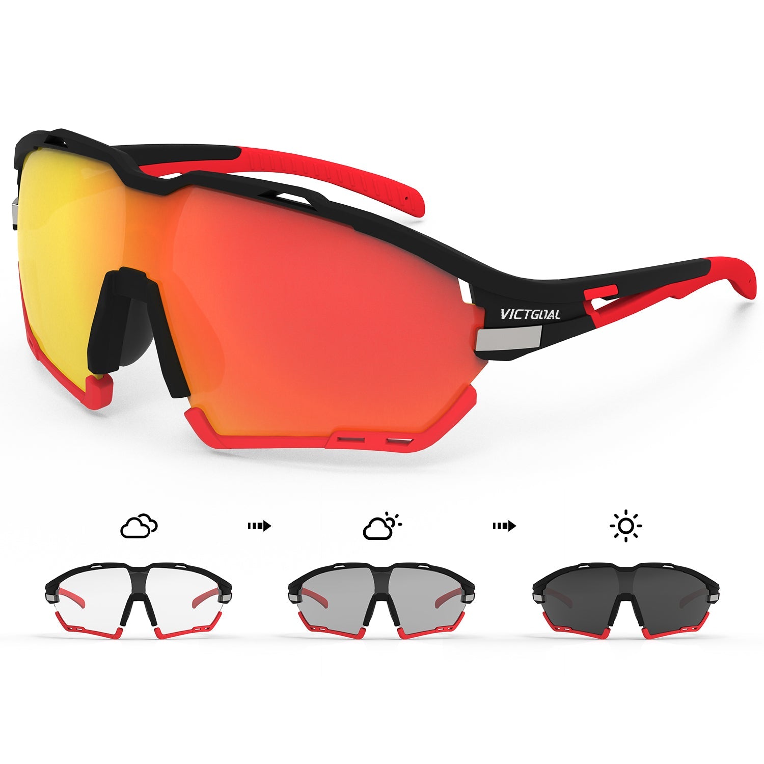 Polarized Photochromic Cycling Glasses