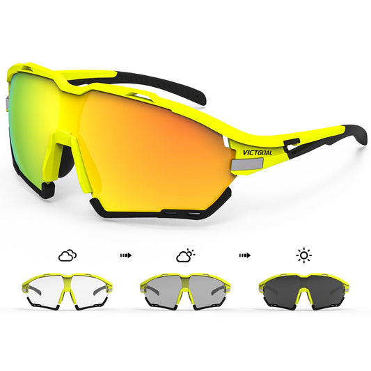 Polarized & Photochromic Cycling Glasses Men Women Running Outdoors Sports Sunglasses Goggles VICTGOAL adultshelmets eyewears helmets