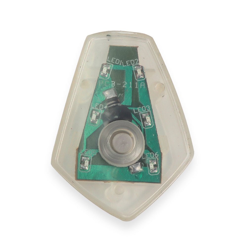 Bike helmet rear light mounting profile