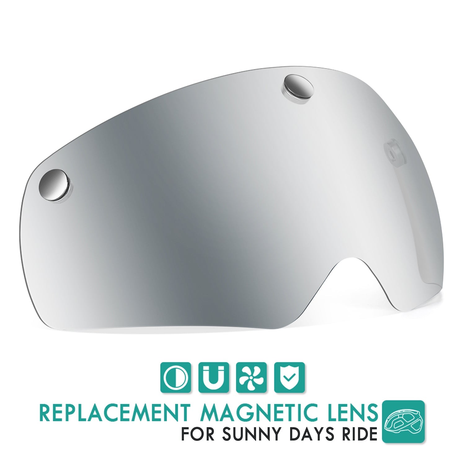 Replacement Magnetic Goggles for VICTGOAL Helmets