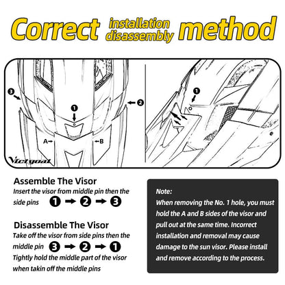 Replacement Visor For VICTGOAL Bike Helmet Replacement VICTGOAL helmetreplacement helmets