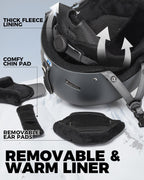 VICTGOAL ski and snowboard helmet product view
