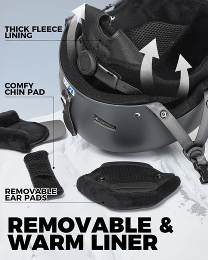 Ski Helmet & Snowboard Helmet for Men, Women & Youth Adults Helmets VICTGOAL adultshelmets helmets kidshelmets