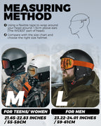 Ski helmet ventilation and ear pad detail