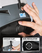 Winter sports helmet side shell profile