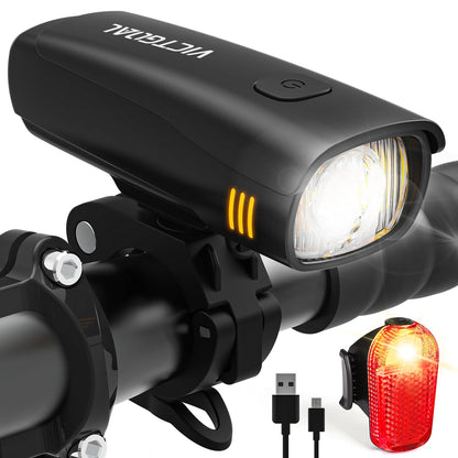Stvzo Bike Lights Set with Front & Rear Lights 30 Lux Lights VICTGOAL lights