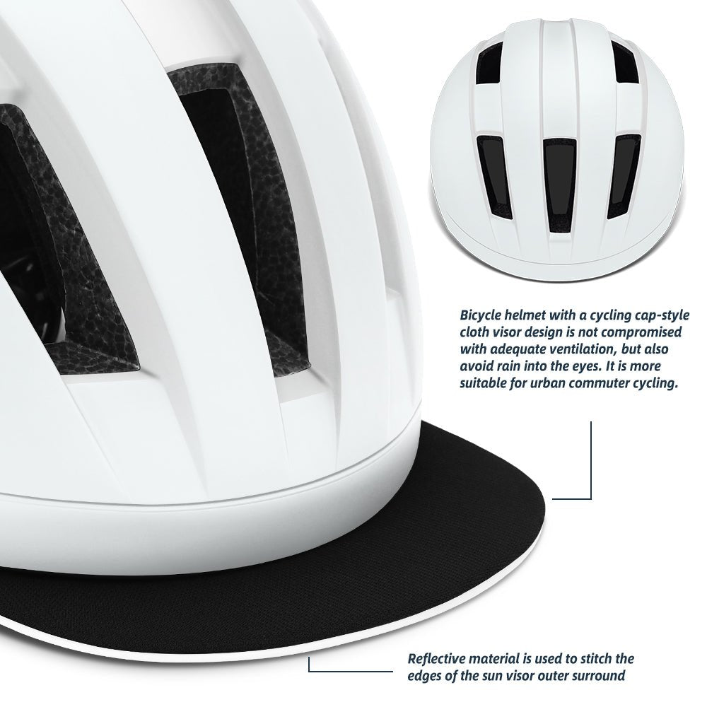 Cycling helmet sun online visor