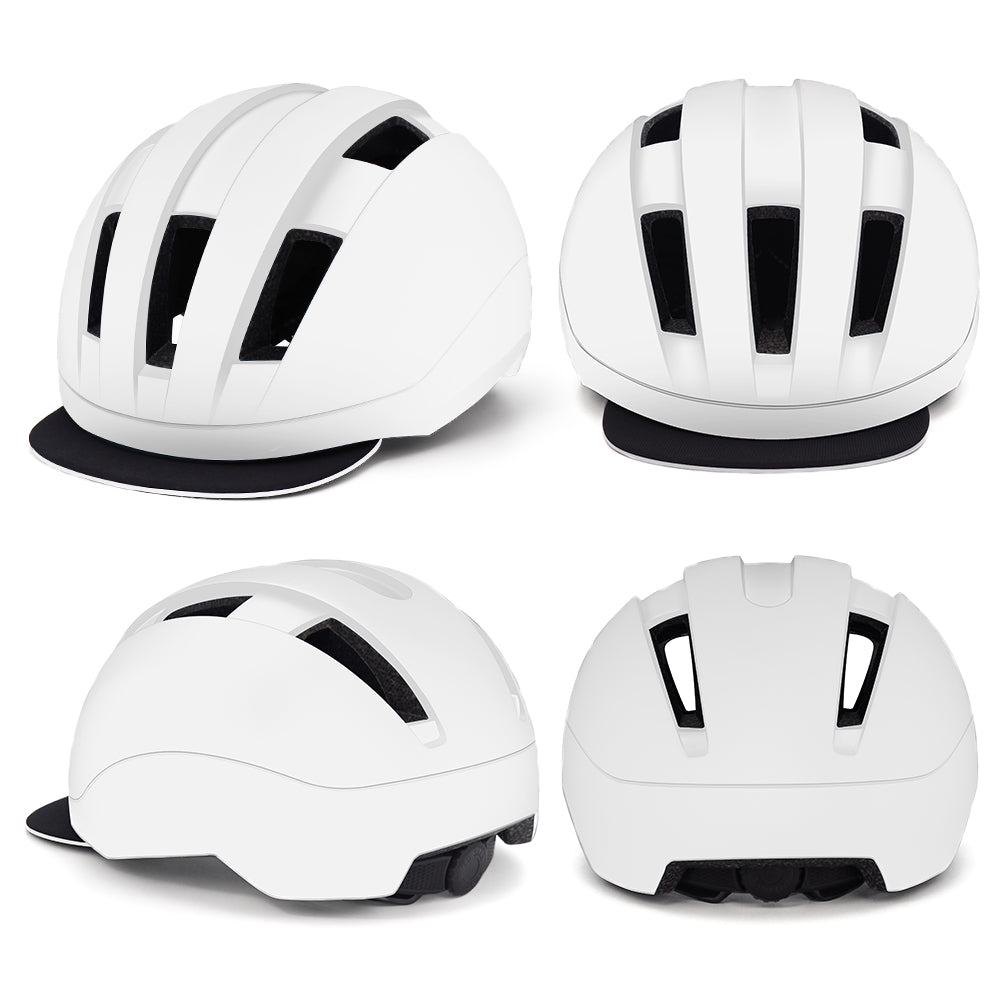 White mips bike online helmet