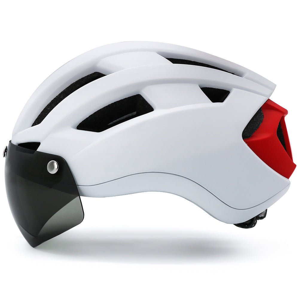 Urban Cycling Helmet w/ Goggles & USB LED Adults Helmets VICTGOAL adultshelmets helmets