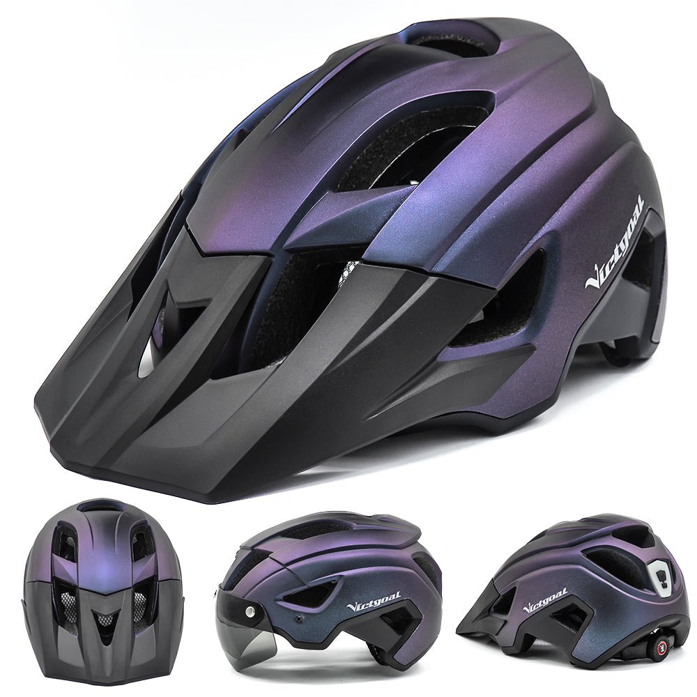 Ladies purple bike online helmet