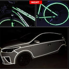 VICTGOAL reflective bicycle wheel tape and stickers