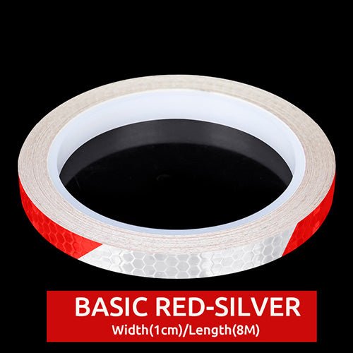 Bicycle wheel reflective tape stickers for cycling safety