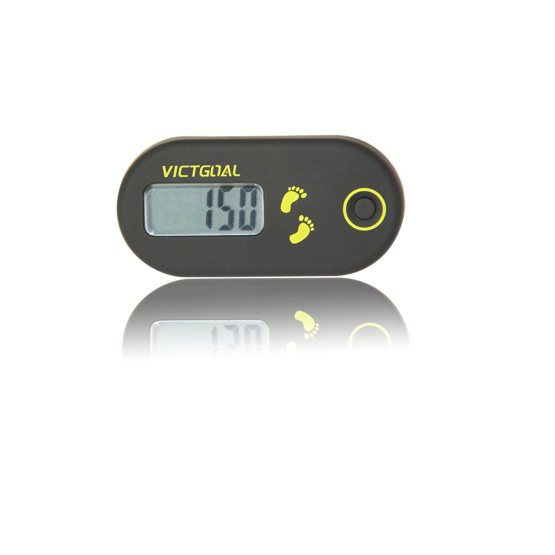 VICTGOAL Walking 3D Pedometer with Clip and Strap VICTGOAL
